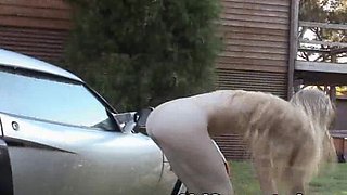 3 Hottie Small Titty Carwash Lotus Ladies!
