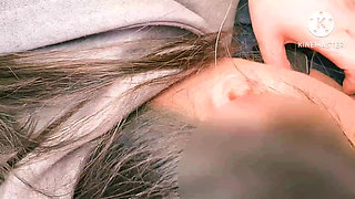 My Stepmom Eating My Cock in the Car