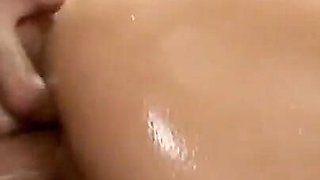 Anal bang and creampie for cute teen