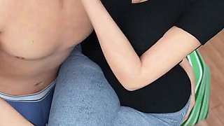 Sexy Stepsisters Share Stepbrother's Cock