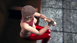 Azucena Sucks Cock - 3d