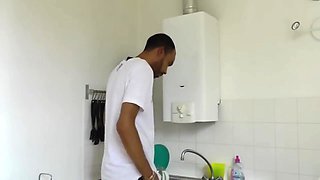 A Mature Libertine Gets Punished By Her Husband And Two Black Guys