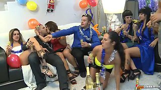 Cum party fun sex group