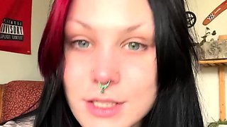 Emo Teen Becka Solo Webcam Masturbation Porn