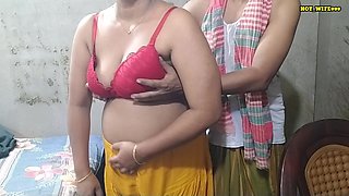 Village Wife and Husband Chatting Tightpush Real Home Couple Video