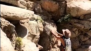 Amateur teen outdoor sex