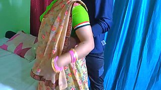 Desi Village Bhabhi Cheats on Husband with Devar in Hot Romantic Sex