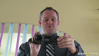 Birthday Treat With Alec Knight, Lia Lor - Brazzers
