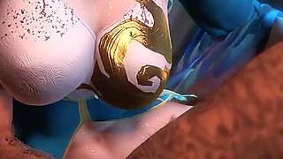 Feng Qing Er Animated and Voluptuous - 3D Animation