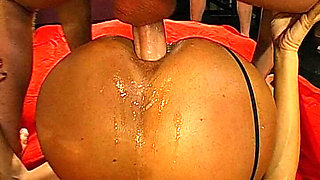 Hot Anal Fuck and Bukkake Cumshot with Giant Cocks