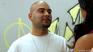 The Grill Depot With Johnny Sins, Katreena Lee - Brazzers