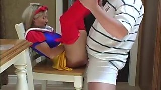 Rio boned in Snow White costume - hot ft. Hot Wife Rio: Blowjob, Big Tits  Handjob Porn