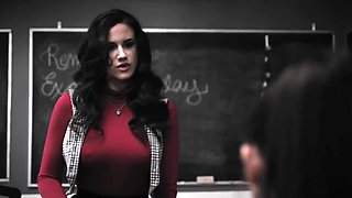 Anal porn in a classroom with plenty of taboo implications