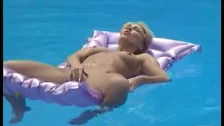 Pool orgy: Blowjob, Anal  Blonde Porn