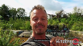 Filthy open-air fuck date with busty Mia Blow! - Hitzefrei