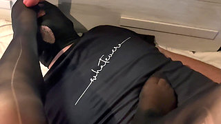 I Humiliate My Slave by Making Me Lick My Feet and Make Him Lick Rubber Cock
