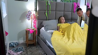 Eva Nyx has a juicy ass, Brad Newman fucks it hard.