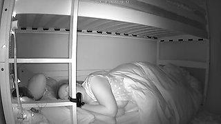 Cum of the wife sleeping tits