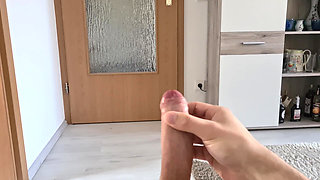 thick wet cock stroking and teasing