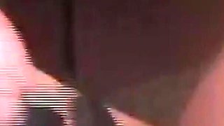 Mistress Strokes with Black Latex Gloves