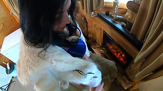 Milfycalla Compilation - Fetish Sex, Blow-jobs and Rough Sex While Wearing Sexy Fur Coats -2-