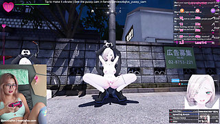 Cute Gamer Girl Hentai Gamer Japanese Game Secret Flasher Manaka