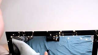 Sexy hottie Anetta Keys enjoys a solo toy masturbation