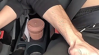 Shy Stepdaughter Touched Inappropriately and Finger Fucked on the Way to College!