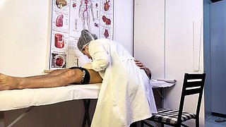 Patient Becomes Rigid in Front of the Nurse During the Examination