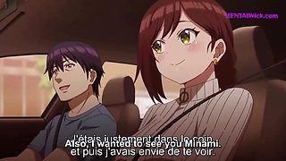 Rough Pussy Fingering in Car, He Squirting all Over - Hentai Anime - ENG-FRA Sub