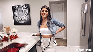 Gina Valentina's Steamy Interview Encounter with Latina Passion