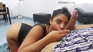 18 Year Old Indian Girl Comes to My House to Practice Stretching Exercises - Natalygril