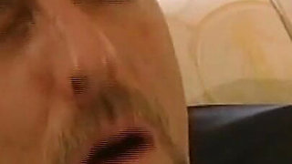Wonderful Teen Fucked and Cummed on Face by Stepdad with Monster Cock