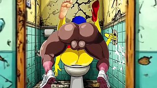 Marge Simpson Foot Fetish Hentai Compilation - MILF Feet Licking & Soles in HD Cartoon Sex