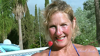 AuntJudys - Your New Pool Lady Mrs. Molly Sucks Your Cock (POV)