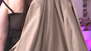 From Striptease to Intimate Solo From Busty MILF