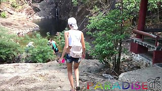Vacation GF's sex adventure in Thailand and that cutie just loves to fuck