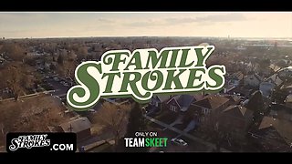 Perv fellow gets naughty from nuzzling his stepdaughter\u2019s panties