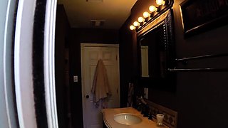 A shower fuck session in the bathroom
