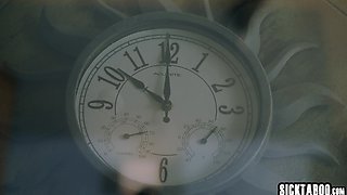 Ebony mommy and hottie wife served husband