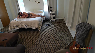 AuntJudysXXX - Horny Busty Mature Amateur MILF Autumn Fucks Her Contractor