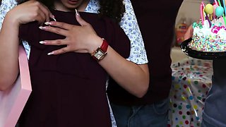 Anal gang bang for slutty Latina milfs bday