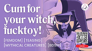 ASMR Audio Porn: Femdom Witch Dominates Her Incubus - BDSM & Oral Sex - Erotic Dark Fantasy Audio Story