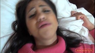 Cute Teen Gets Offered a Place to Sleep and Then Used for Sex