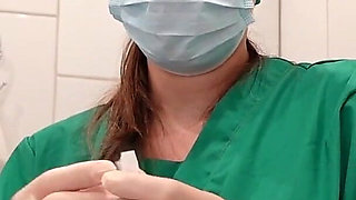 Medfet Catheter Play, Handjob and Imposed Orgasm with Vibrator
