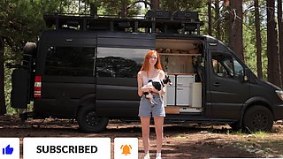 Stepsister shows off new van on her vlog