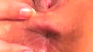 Amber Grecov dresses as a nurse and fucks her anus pushing the toys deeper and deeper