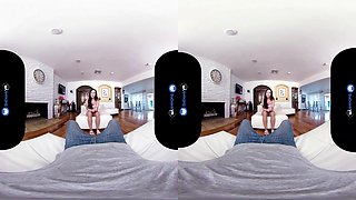 Virtual Reality And Whitney Wright - Stepsons Teen 18+ Gf Fucks You For Car Ride