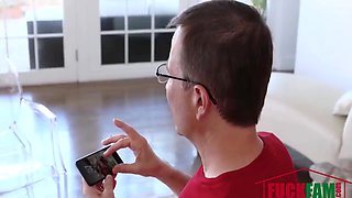 Riley Mae In Heathenous Family Holiday Card