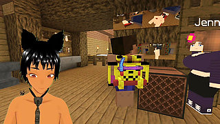 The Jenny mod Fapcraft Minecraft - Its jenny and she is getting fucked by the warden and his massive cock